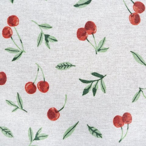 OBRUS CHERRY 180 X 140 CM BIAŁY