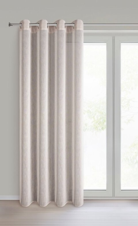 ZASŁONA GOTOWA ANGELICA 140 X 250 CM RÓŻOWY