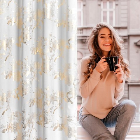 ZASŁONA GOTOWA CELIA 140 X 250 CM BIAŁY