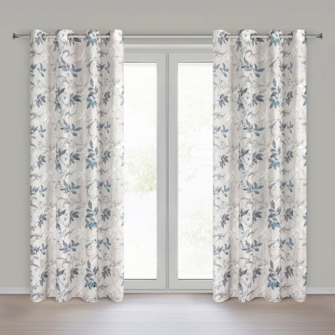 ZASŁONA GOTOWA NICOLA 140 X 250 CM NATURALNY