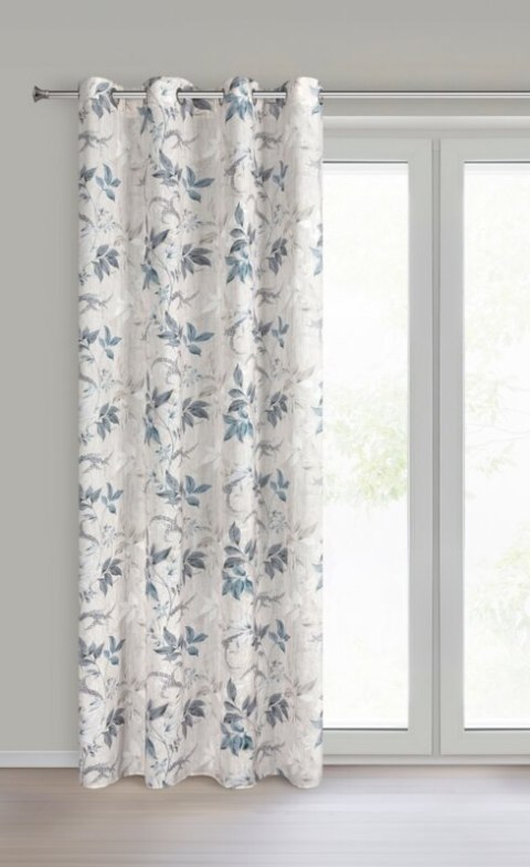 ZASŁONA GOTOWA NICOLA 140 X 250 CM NATURALNY