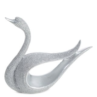 FIGURKA DEKORACYJNA ELDO 18 X 6 X 15 CM SREBRNY