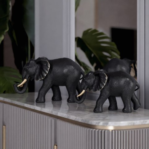 FIGURKA DEKORACYJNA OLI (02) 30 X 11 X 18 CM CZARNY