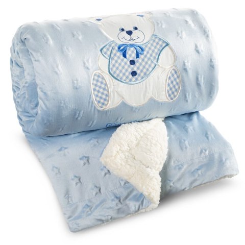 KOC BABY4 110 X 140 CM NIEBIESKI