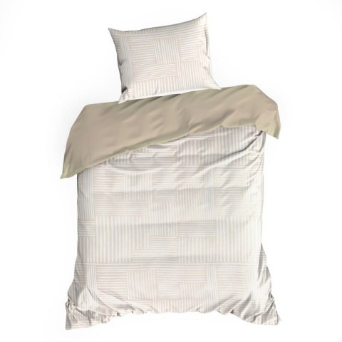 KOMPLET POŚCIELI SATYNOWEJ SPRING 80 160 X 200 CM BIAŁY