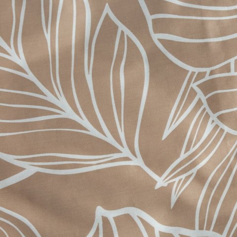 KOMPLET POŚCIELI SATYNOWEJ SPRING 81 160 X 200 CM JASNOBRĄZOWY