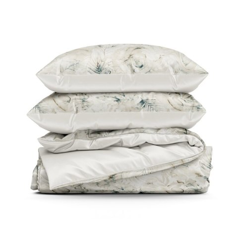 KOMPLET POŚCIELI SATYNOWEJ SPRING 82 140 X 200 CM BEŻOWY