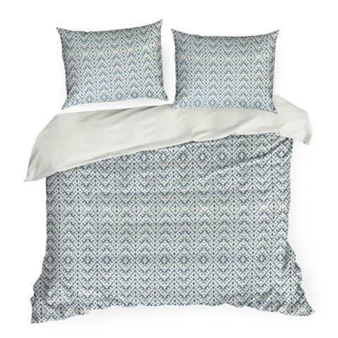 KOMPLET POŚCIELI SATYNOWEJ SPRING 98 140 X 200 CM GRANATOWY