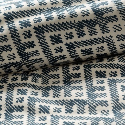 KOMPLET POŚCIELI SATYNOWEJ SPRING 98 160 X 200 CM GRANATOWY