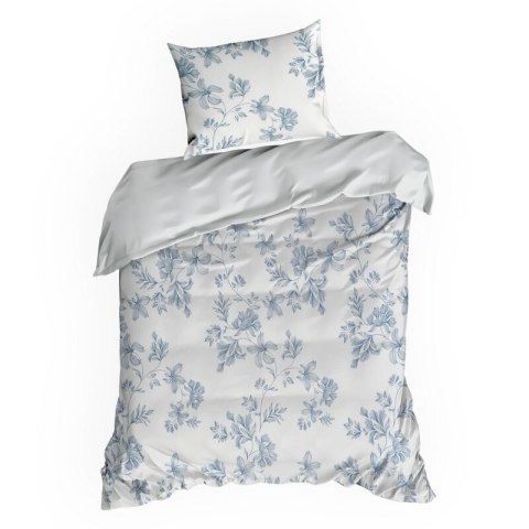 KOMPLET POŚCIELI SATYNOWEJ SPRING 99 160 X 200 CM BIAŁY