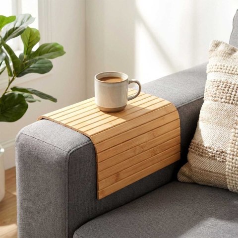 MATA PODKŁADKA BAMBUSOWA ZWIJANA NA STÓŁ OPARCIE SOFY 139456