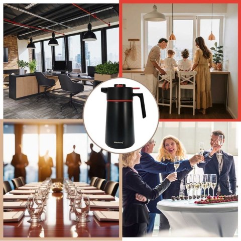 TERMOS DZBANEK KONFERENCYJNY NA KAWĘ HERBATĘ 2,5L KLAUSBERG KB-9013