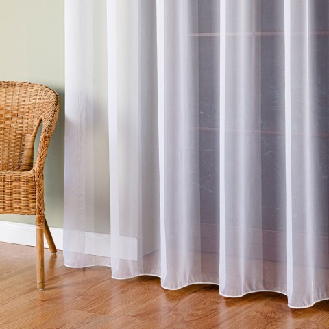 Firanka fantazyjna z ołowianką, wysokość 300cm, kolor 001 biały 725234/OLO/001/000300/1