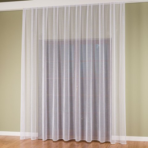 Firanka typu bukla, wysokość 300cm, kolor 001 biały 625947/000/001/000300/1