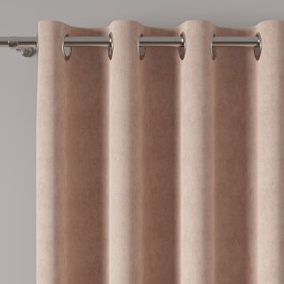 MILAS Zasłona gotowa na przelotkach, szerokość 140 x wysokość 260cm, kolor 004 nude MILAS0/ZGP/004/140260/1