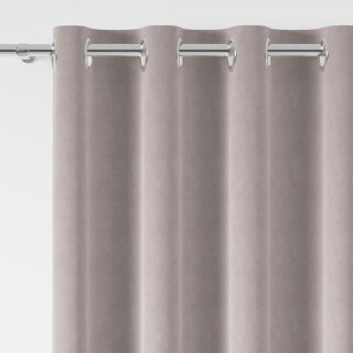 MILAS Zasłona gotowa na przelotkach, szerokość 140 x wysokość 260cm, kolor 042 ciepły beż MILAS0/ZGP/042/140260/1