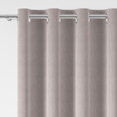 MILAS Zasłona gotowa na przelotkach, szerokość 140 x wysokość 260cm, kolor 042 ciepły beż MILAS0/ZGP/042/140260/1