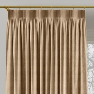 MILAS Zasłona gotowa na taśmie, szerokość 140 x wysokość 260cm, kolor 003 cappuccino MILAS0/ZGT/003/140260/1