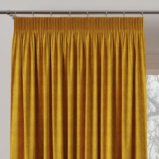 MILAS Zasłona gotowa na taśmie, szerokość 140 x wysokość 260cm, kolor 047 szafranowy MILAS0/ZGT/047/140260/1