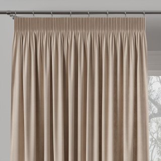 MILAS Zasłona gotowa na taśmie, szerokość 140 x wysokość 260cm, kolor 370 chłodny jasny beżowy MILAS0/ZGT/370/140260/1