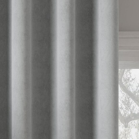 MILAS Zasłona gotowa na taśmie, szerokość 140 x wysokość 260cm, kolor 792 chłodny szary MILAS0/ZGT/792/140260/1