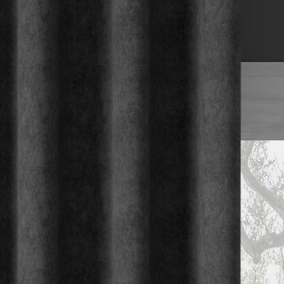 MILAS Zasłona gotowa na taśmie, szerokość 140 x wysokość 260cm, kolor 800 ciepły grafitowy MILAS0/ZGT/800/140260/1