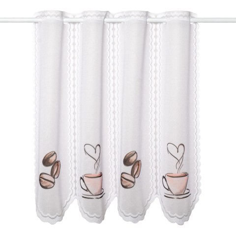 MOKKA Zazdrostka żakardowa 023429, wysokość 30cm, kolor 004 beżowy D00392/ZAZ/004/000030/1