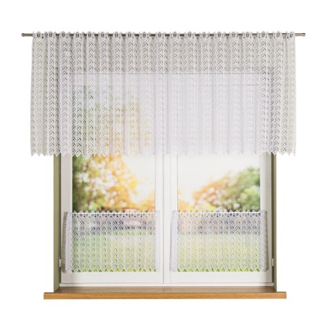 Zazdrostka gipiurowa panelowa, wysokość 80cm, kolor 001 biały 016506/447/001/000080/1