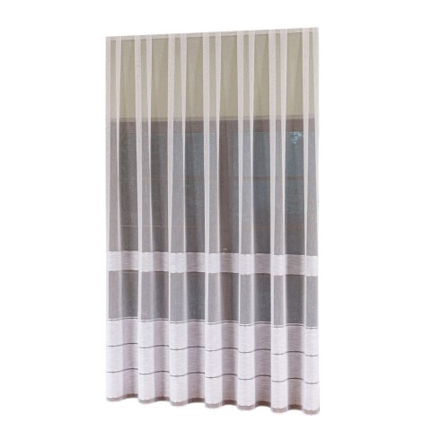 Firanka fantazyjna z ołowianką, wysokość 300cm, kolor 008 biały 001834/OLO/008/000300/1