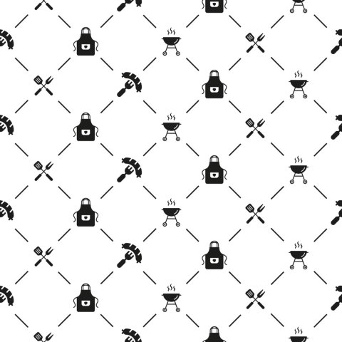 KLASYCZNY GRIL Tkanina dekoracyjna NINA WODOODPORNA, 160cm, kolor 006 czarny D00421/NIW/006/160000/1