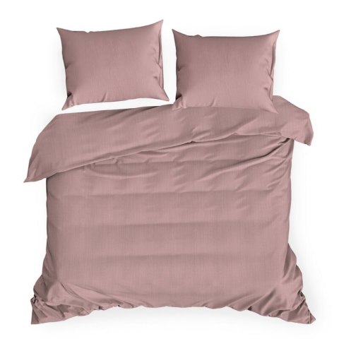 KOMPLET POŚCIELI MUSLIN 220 X 200 CM JASNORÓŻOWY