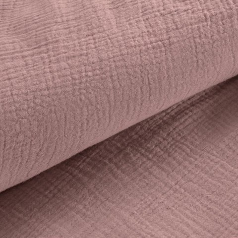 KOMPLET POŚCIELI MUSLIN 220 X 200 CM JASNORÓŻOWY