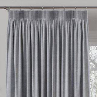 MILAS Zasłona gotowa na taśmie, szerokość 140 x wysokość 260cm, kolor 448 pastelowy szary MILAS0/ZGT/448/140260/1