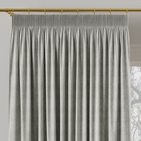 MILAS Zasłona gotowa na taśmie, szerokość 140 x wysokość 260cm, kolor 794 beżowo szary MILAS0/ZGT/794/140260/1