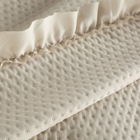 NARZUTA D91 FALBANKA 210 X 170 CM BEŻOWY