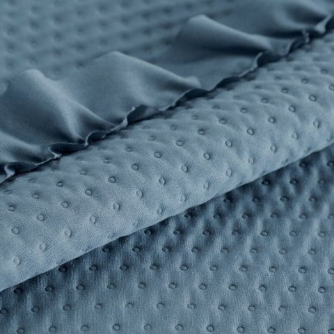 NARZUTA D91 FALBANKA 210 X 170 CM GRANATOWY