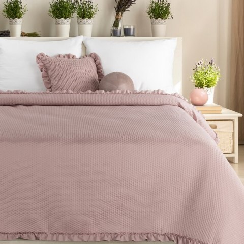 NARZUTA D91 FALBANKA 210 X 170 CM PUDROWY