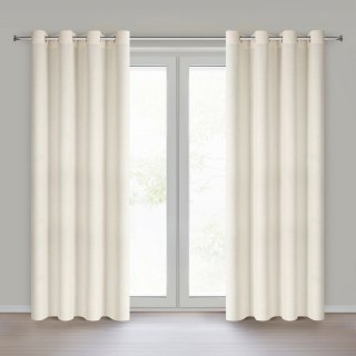 ZASŁONA GOTOWA LINDA 140 X 250 CM NATURALNY