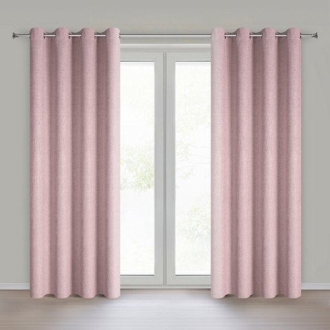 ZASŁONA GOTOWA LINDA 140 X 250 CM RÓŻOWY