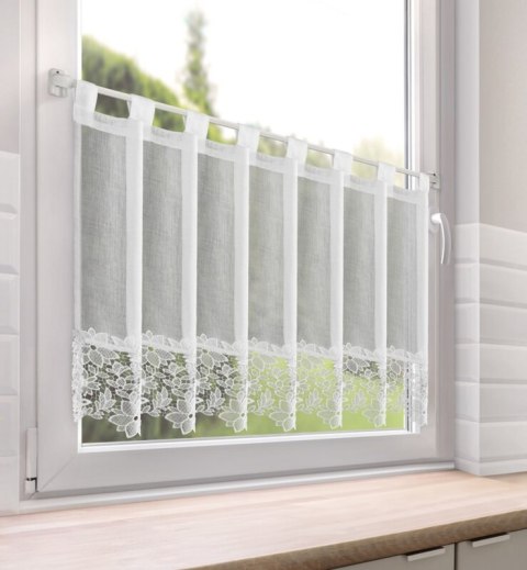 FIRANA GOTOWA ARTEMIDA NA SZELKACH 150 X 70 CM BIAŁY