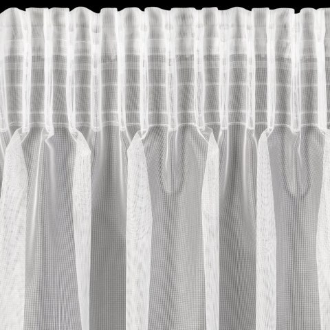 FIRANA GOTOWA KATRINA NA TAŚMIE 350 X 150 CM BIAŁY