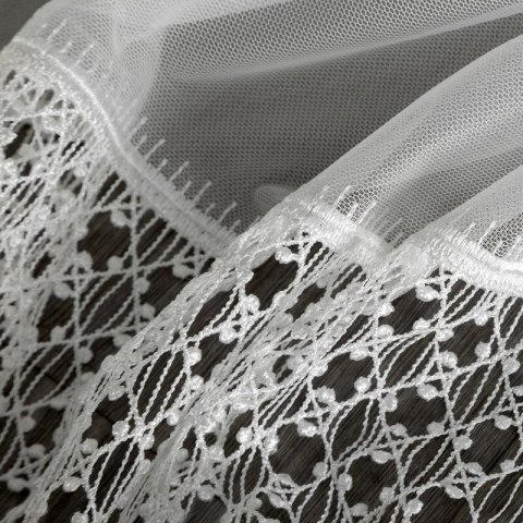 FIRANA GOTOWA KATRINA NA TAŚMIE 350 X 150 CM BIAŁY