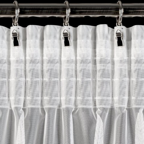 FIRANA GOTOWA KATRINA NA TAŚMIE 350 X 150 CM BIAŁY