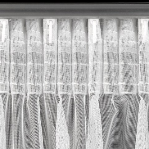 FIRANA GOTOWA KATRINA NA TAŚMIE 350 X 150 CM BIAŁY