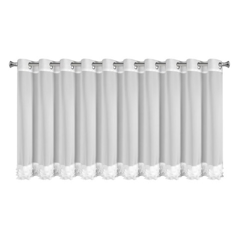 FIRANA GOTOWA LUISA 400 X 80 CM BIAŁY