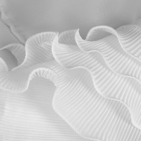 FIRANA GOTOWA LUISA NA TAŚMIE 400 X 160 CM BIAŁY