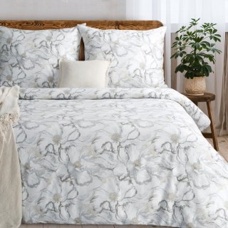 KOMPLET POŚCIELI SATYNOWEJ LISA 220 X 200 CM KREMOWY