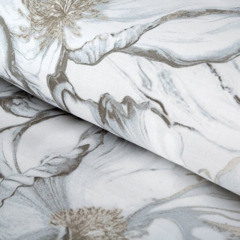 KOMPLET POŚCIELI SATYNOWEJ LISA 220 X 200 CM KREMOWY