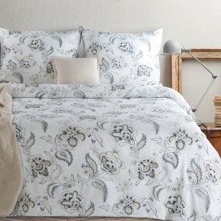 KOMPLET POŚCIELI SATYNOWEJ SPRING 83 140 X 200 CM BIAŁY