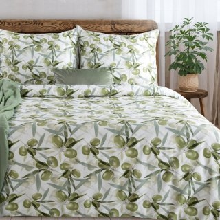 KOMPLET POŚCIELI SATYNOWEJ SPRING 84 160 X 200 CM BIAŁY